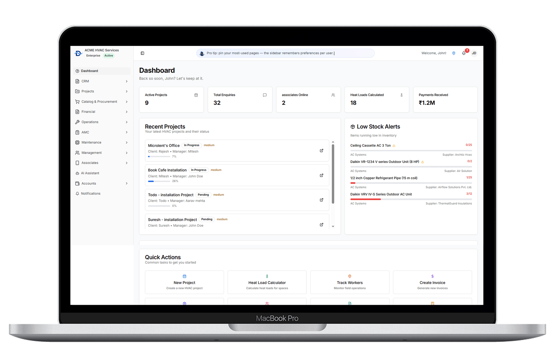 One Connected Platform for Your Entire HVAC Business