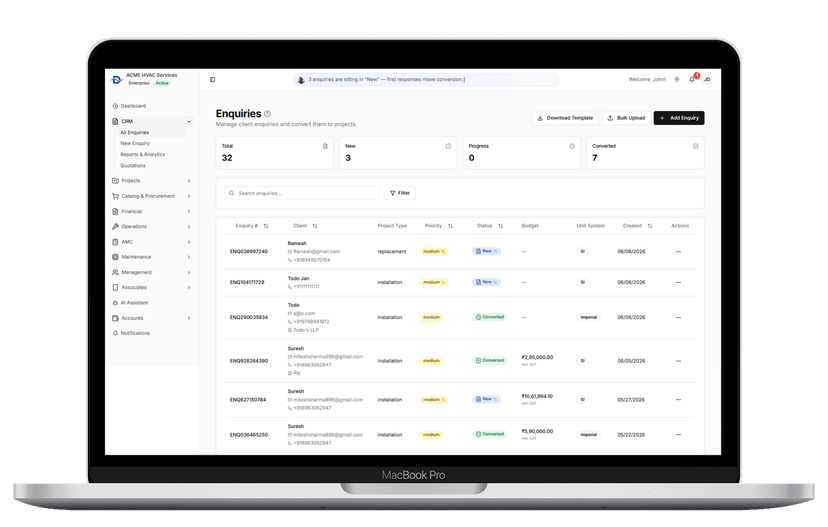 CRM and Lead Management